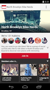 Meetup - screenshot thumbnail