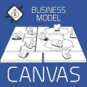 Business Model Canvas Startup mobile app icon