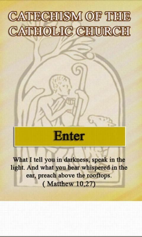 Android application Catechism Catholic Church screenshort