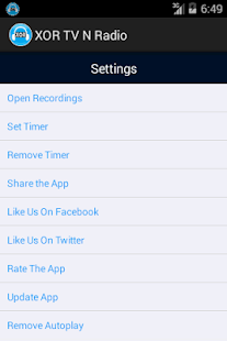 XOR TV N Radio Screenshots 7