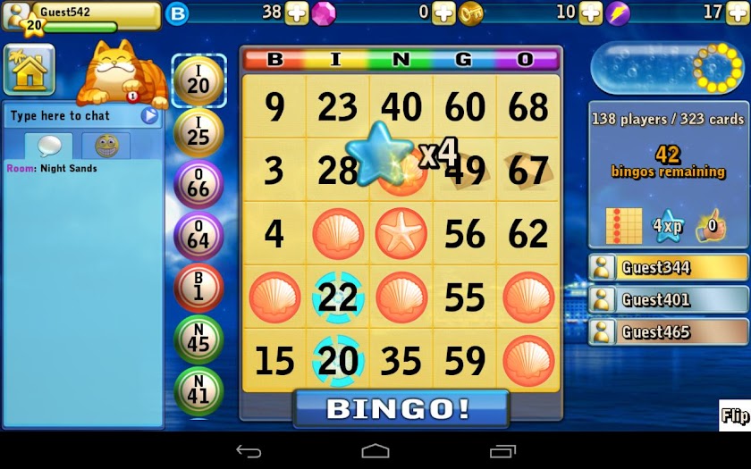 Bingo Beach Screen 3