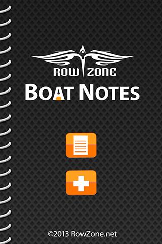 Boat Notes