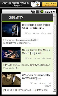 Free GiffGaff TV APK for Android