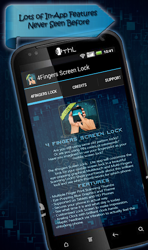 【免費生活App】4Fingers Screen Lock - Lite-APP點子