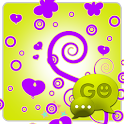 GO SMS Pro Purple&Yellow Theme icon