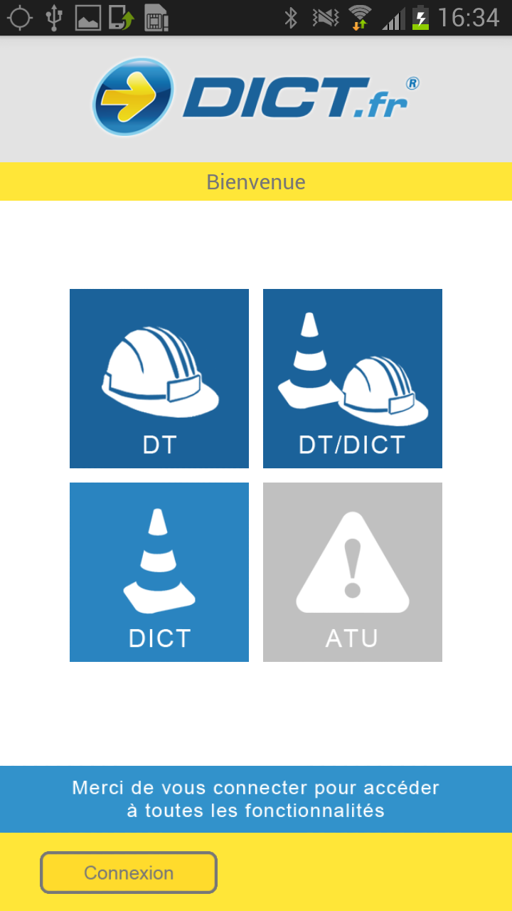 DICT.fr Mobile Screen 1