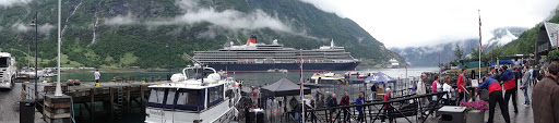 fjords2-Norway - Coming into port in Norway.