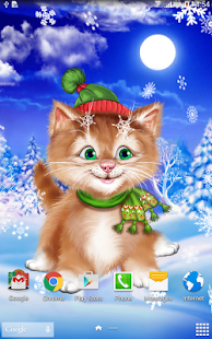 Winter Cat Live Wallpaper(圖5)-速報App