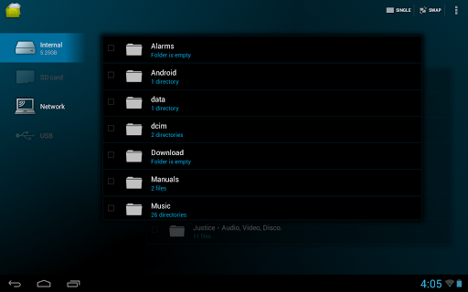 Archos File Manager QC