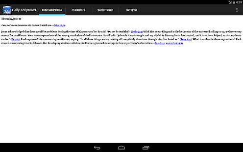 Daily Scriptures T. Watchtower Screenshots 6