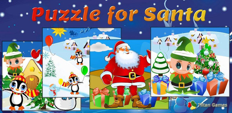 Santa Puzzle: Christmas Games