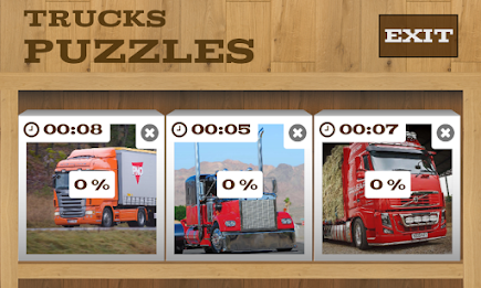 Trucks Puzzles poster 5