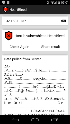Heartbleed App