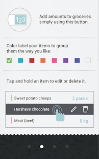 Buy Me a Pie! Grocery List Pro - screenshot thumbnail