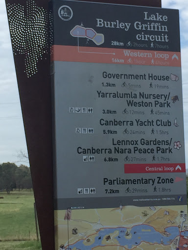 Lake Burley Griffin circuit Western Loop