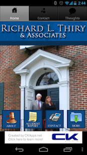 Thiry & Associates Injury App Screenshots 0