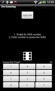 Lastest Die Guessing APK for Android