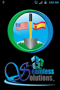 Android application Landscaping Spanish screenshot