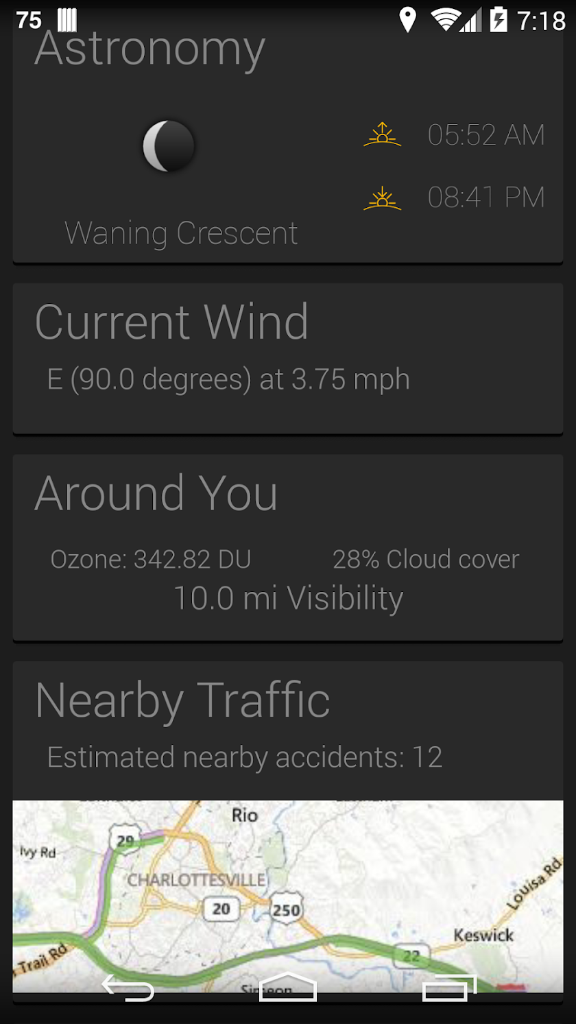 atmosHere Weather Screen 3