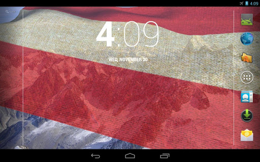 免費下載個人化APP|3D Austria Flag LWP + app開箱文|APP開箱王