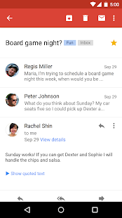  Gmail – Vignette de la capture d'écran  