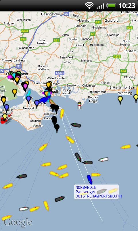 Ship Finder Screen 2