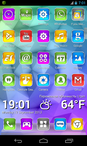 Scrids Multi Launcher Theme