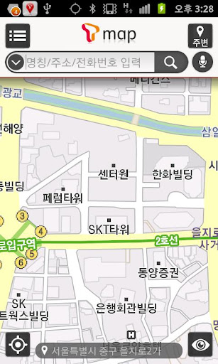 T map for KT LGU+ 핸들