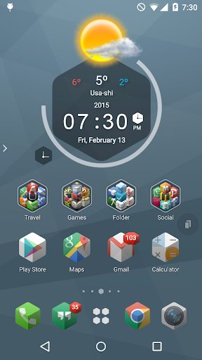 TSF Shell Cube Theme