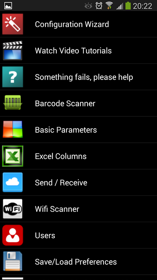 Barcode Scanner & Inventory - screenshot