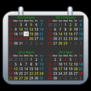 Calendar Widget! Wa!  Icon