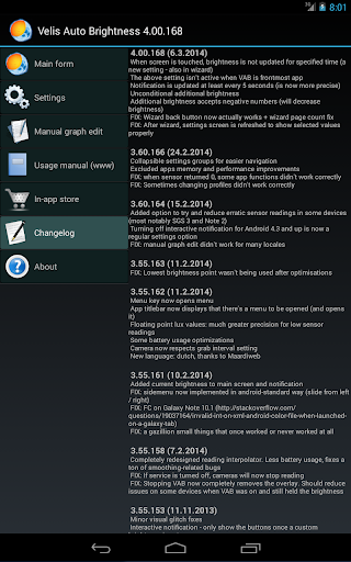 Velis Auto Brightness
