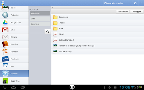 PrintHand Mobile Print Screenshot
