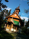 Drevenny kostolik v Tatranskej kotline