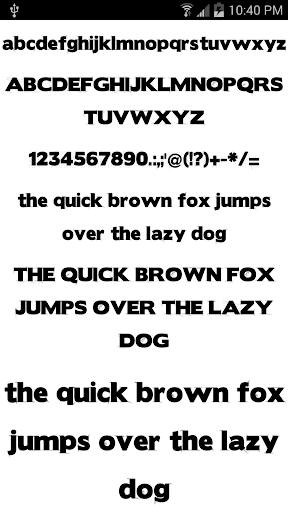 【免費個人化App】Fonts for FlipFont 50 12-APP點子