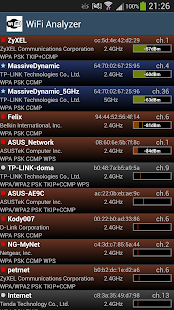 WiFi Analyzer - screenshot thumbnail