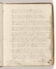 Gedicht op het zwaard waarmee Johan van Oldenbarnevelt in 1619 zou zijn onthoofd