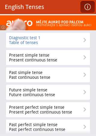 English tenses exercises