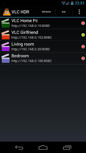 CJ VLC HD Remote (+ Stream) 1.2.4 screenshots 1