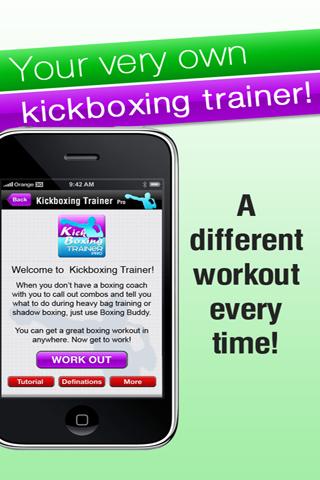 Android application Kickboxing Trainer Pro screenshort