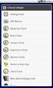 Download Gemini Zodiac Analog Clock APK