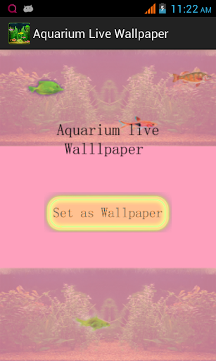 Aquarium Live Wallpaper