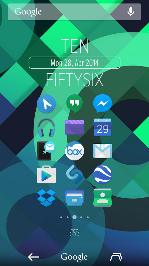 Project Hera Launcher Theme - screenshot