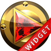 Poweramp Widget Red Diamond