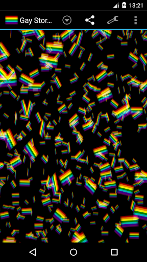 Gay Pride Storm 3D Wallpaper