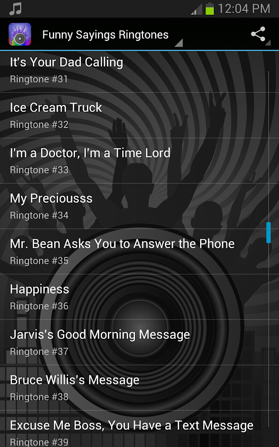 Top Funny Sayings Ringtones - screenshot