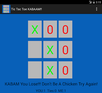 Tic Tac Toe Kabam Screenshots 4
