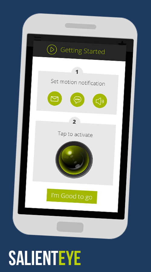    SalientEye Home Security Alarm- screenshot  