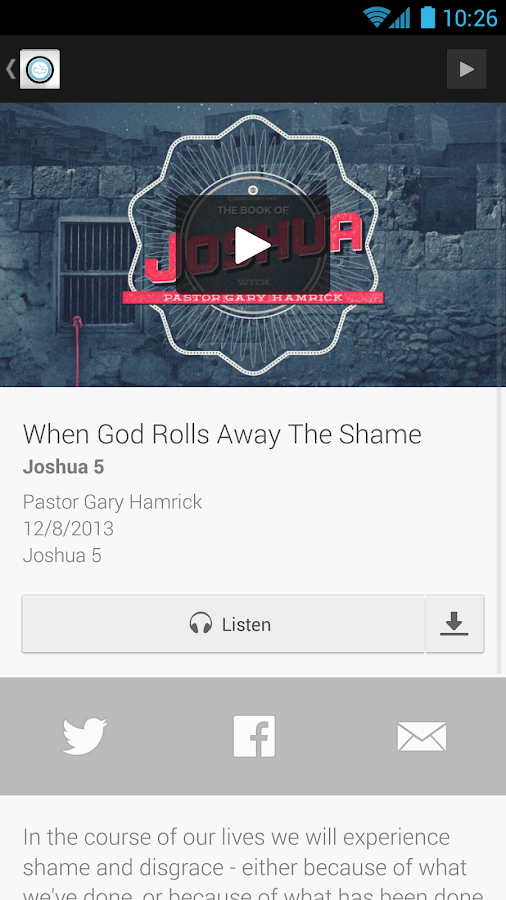Cornerstone Chapel Android Apps on Google Play