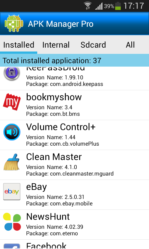 APK Manager Pro - screenshot
